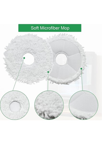 Eureka J12ULTRA / J12 Ultra Için, Midea V12 Elektrikli Süpürge Ana Yan Fırça Filtresi Mop Torbaları Yedek Parçaları (Yurt Dışından) fırsatları