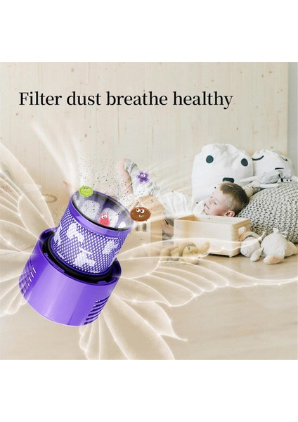 Dyson V10 SV12 Crodless Elektrikli Süpürgeler Için Vakum Filtreleri Yedekleri Hepa Filtreleri, Parça 969082-01'I Değiştirin (Yurt Dışından) modelleri