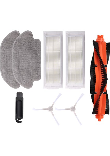 Ana Fırça Yan Fırça Hepa Filtre Paspas Bezleri Xiaomi Robot Vakum Paspas 2s Temizleyici XMSTJQR2S Yedek Parçaları Için Paçavra (Yurt Dışından) modelleri