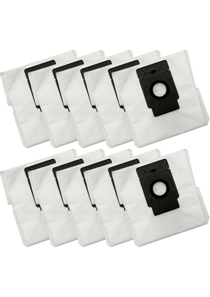 10 Adet Toz Torbası Seti 360 S8 Plus Için Tp Link Tapo RV30 Plus RV10 Plus RVA200 Elektrikli Süpürge Aksesuarları Yedek (Yurt Dışından)