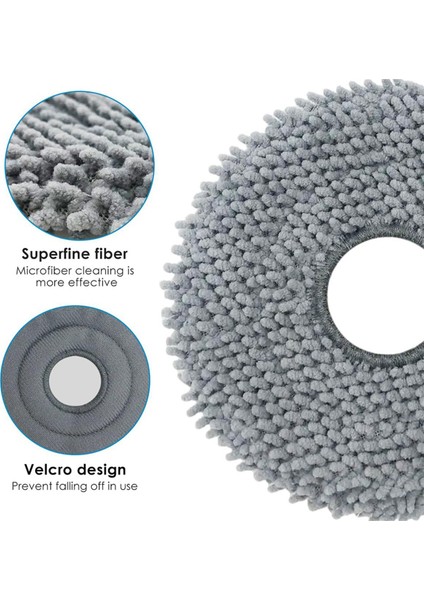Roborock Q Revo S/q Revo Pro/q Revo Maxv/q Revo Master/q Revo Plus/q Revo Curv Vakum Parçaları Için 20 Adet Mop Ped Toz Torbası (Yurt Dışından)