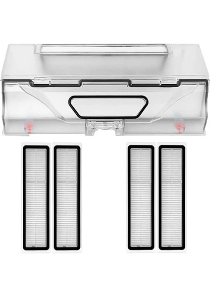 Xiaomi Dreame D9 Robot Süpürge Yedek Parçaları Filtreli Toz Kutusu Aksesuarları Filtreli Toz Kutusu (Yurt Dışından)