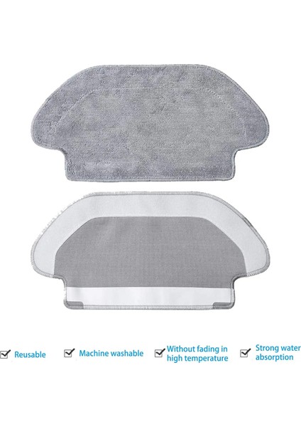 Xiaomi Mi Robot Vakum Mop 2s / Mop P / Mop Pro / XMSTJQR2S / STYTJ02YM Ana Yan Fırça Hepa Filtre Mop Aksesuarları (Yurt Dışından) fırsatları