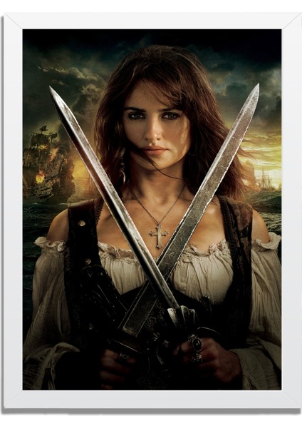 Dizi- Film Karakter ve Afişleri Mdf Plastik Çerçeveli Dekoratif Tablo 01