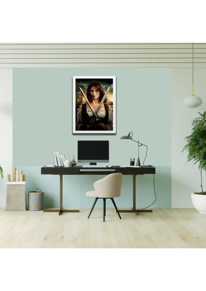 Dizi- Film Karakter ve Afişleri Mdf Plastik Çerçeveli Dekoratif Tablo 01 fırsatları