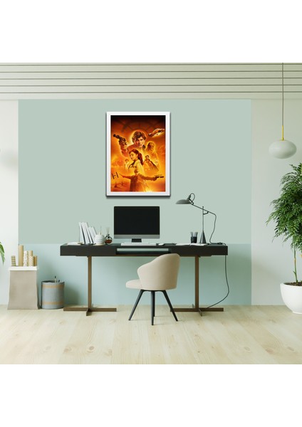 Dizi- Film Karakter ve Afişleri Mdf Plastik Çerçeveli Dekoratif Tablo 01 fırsatları