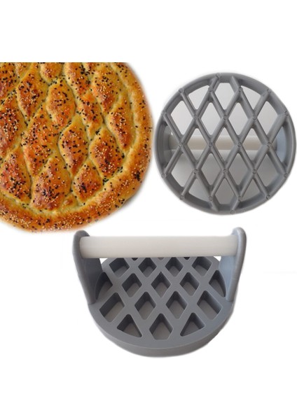 Pide Şekil Baskı Kalıbı Ø 16 cm