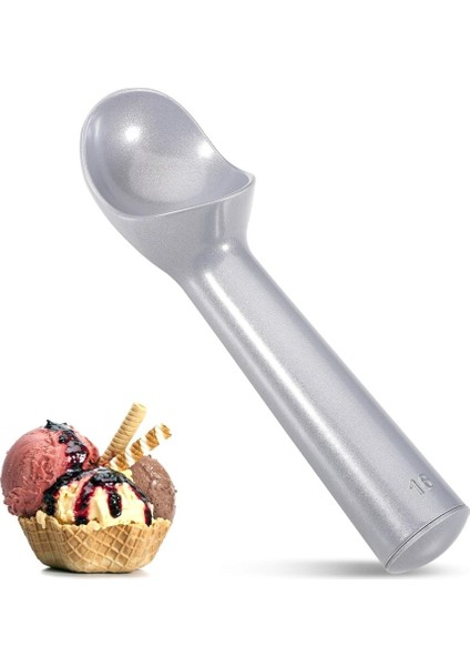 Dipper Dondurma Kaşığı Gri Gri