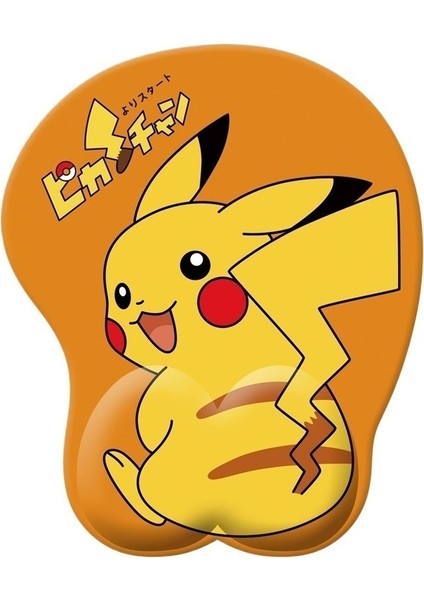 Bileklik Mouse Pad Pikachu Karikatür Bileklik El Desteği Pedi Silikon Mouse Pad Üç Boyutlu Bilek Desteği Pedi Silikon Bileklik (Yurt Dışından)