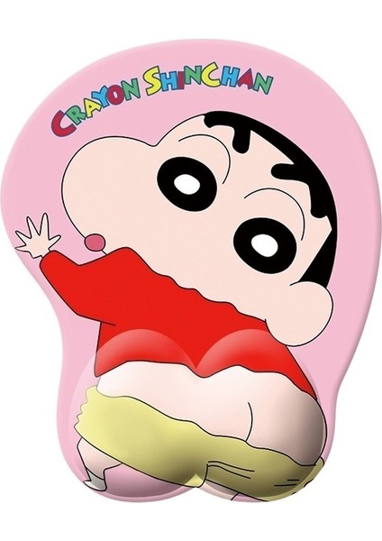 Küçük Yeni Bilek Mouse Pad 3D Çizgi Film Bilek El Destek Pedi Silikon Mouse Pad Üç Boyutlu Bilek Destek Pedi Silikon Bilek (Yurt Dışından)