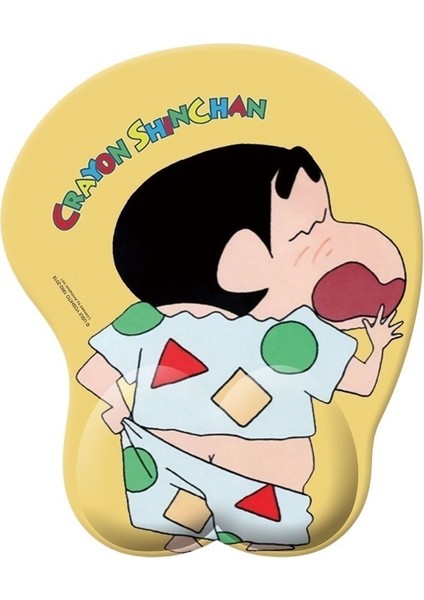 Küçük Yeni Bilek Mouse Pad 3D Çizgi Film Bilek El Destek Pedi Silikon Mouse Pad Üç Boyutlu Bilek Destek Pedi Silikon Bilek (Yurt Dışından)