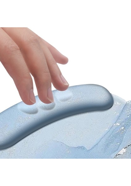 Yeni Bilek Mouse Pad Silikon Mouse Pad Oyun Klavyesi Pad El Desteği (Yurt Dışından)