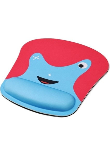 Kontrast Renk Karikatür Ifade Bilek Mouse Pad Büyük E-Spor Oyunu El Yastığı Yumuşak Kaymaz Üç Boyutlu Masa Matı (Yurt Dışından)