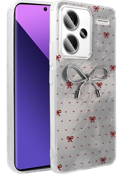 Techaks Galaxy S25 Kılıf Kamera Korumalı Figürlü Ponti Esnek Silikon Kapak - Açık Mavi