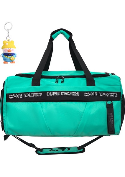 Seyahat Çantası Islak ve Kuru Ayırma Spor Çantası Kadın Eğitim Yüzme Çantası Duffel Çantası Casual Crossbody (Yurt Dışından)
