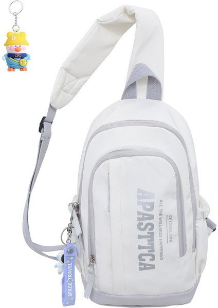 Göğüs Çantası Crossbody Çantası Erkek ve Kadın Çift Göğüs Çantası Büyük Kapasiteli (Yurt Dışından)