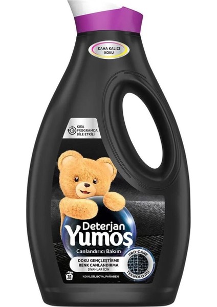 2'li Sıvı Çamaşır Deterjanı 1690 ml Renkliler ve Siyahlar