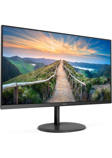 27 Aoc Q27V4EA IPS 4ms 75MHZ 1xhdmı 1xdp Qhd 2560X1440 Hoparlör Çerçevesiz Flıcker-Free Vesa Siyah
