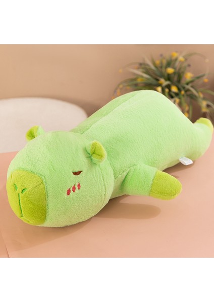 Uzun Capybara Yastık Bebek Bebek Peluş Oyuncaklar Tatil Hediyesi (Yurt Dışından)