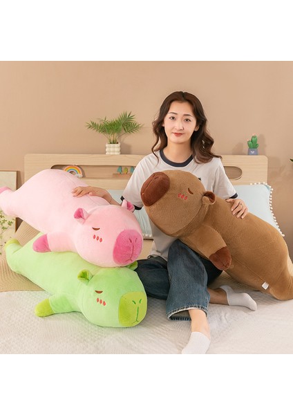 Uzun Capybara Yastık Bebek Bebek Peluş Oyuncaklar Tatil Hediyesi (Yurt Dışından) modelleri