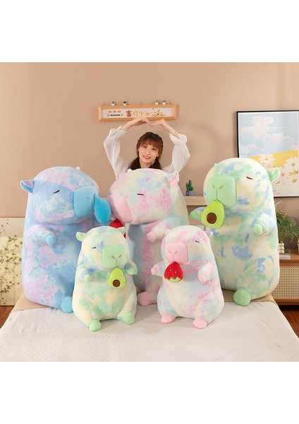 Renkli Capybara Bebek Yastık Bebek Peluş Oyuncaklar Tatil Hediyesi (Yurt Dışından) fiyatları