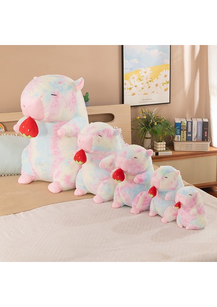 Renkli Capybara Bebek Yastık Bebek Peluş Oyuncaklar Tatil Hediyesi (Yurt Dışından) fırsatları