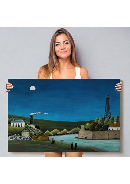 Henri Rousseau -Suresnes'teki Seine Nehri Tablo - The Seine At SURESNES-7093 fiyatları