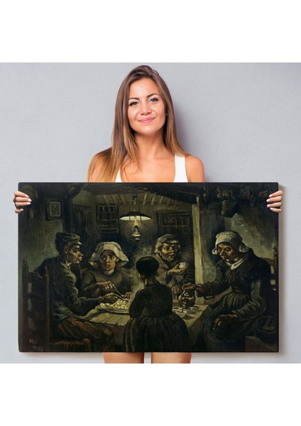 Vincent Van Gogh Patates Yiyenler Tablo - The Potato Eaters BY-7169 fiyatları