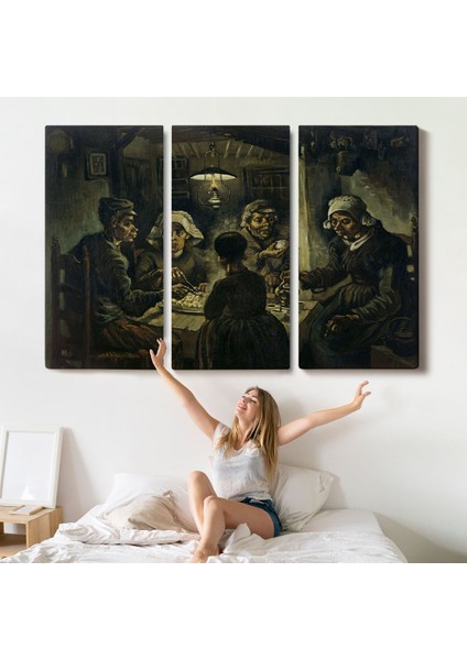 Vincent Van Gogh Patates Yiyenler Tablo - The Potato Eaters BY-7169 indirimleri