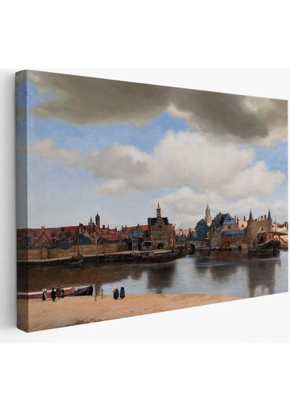 Johannes Vermeer - Delft Manzarası Tablı - View Of DELFT-7178