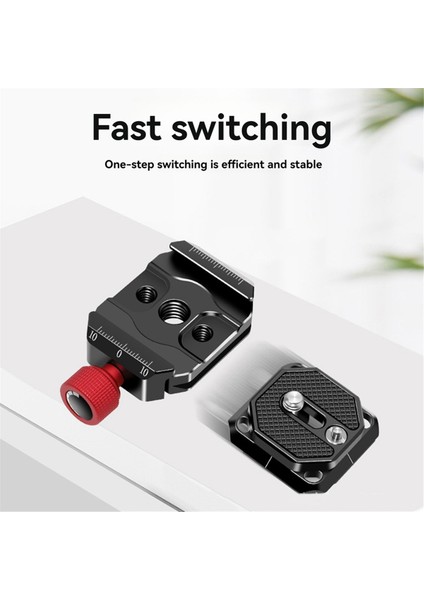 Evrensel Hızlı Çıkarma Plaka Kelepçesi Slr Kamera Sabitleyici Tripod Tabanı Gimbal Hızlı Çıkarma Tabanı 38MM Arca Aksesuarları (Yurt Dışından) fırsatları