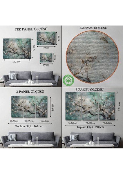 Kiraz Ağacı TABLOSU-7232 modelleri