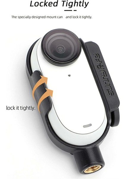 Sunnylıfe INSTA360 Go3 GO3S Çerçeve Başparmak Kamera Adaptörü Genişletme Hızlı Çıkarma Aksesuarları Için Kamera Adaptörü (Yurt Dışından) fırsatları