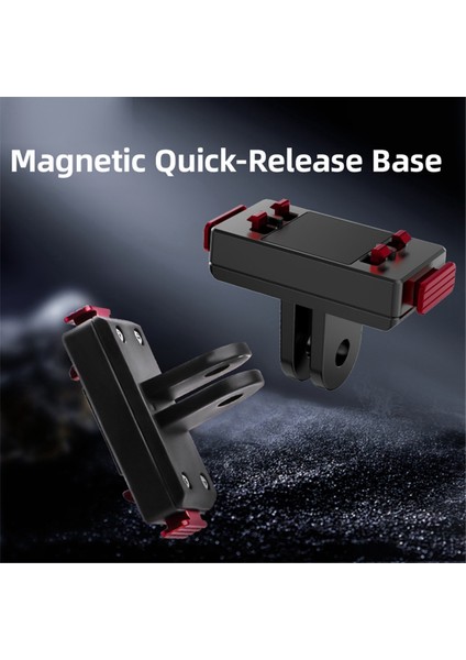 Djı Insta 360 Ace/pro/pro 2 Için Adaptör Tabanı Manyetik Hızlı Çıkarma Montaj Tabanı Kamera Tripod Adaptörü Montaj Plakası (Yurt Dışından)