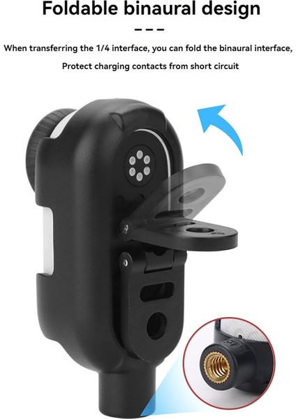 INSTA360 Go 3 Kamera Çerçeve Adaptörü Için - Yatay ve Dikey Çekim Braketi, INSTA360 Go3 Için Uzatma Montajı (Yurt Dışından) modelleri