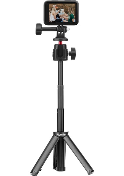 Flymile Mini Masaüstü Selfie Çubuğu Üçayak Elde Taşınabilir Kamera Telefon Taşınabilir Geri Çekilebilir Stand Pocket 3 Action 5pro (Yurt Dışından) fırsatları