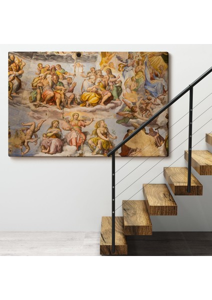 Giotto - Çan Kulesinin Tavan Resmi TABLO-7116 fırsatları