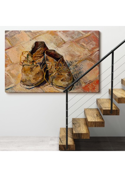 Vincent Van Gogh - Ayakkabılar Tablo - SHOES-7165 fırsatları