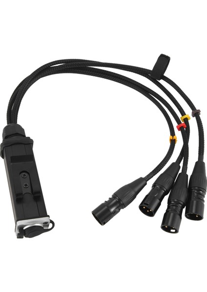 RJ45 Cat5 Ekranlı Kablo 4 Kanal 3-Pin Xlr Erkek Konnektörler Sahne Stüdyosu Için Çoklu Ağ Alıcı Kablosu (Yurt Dışından)