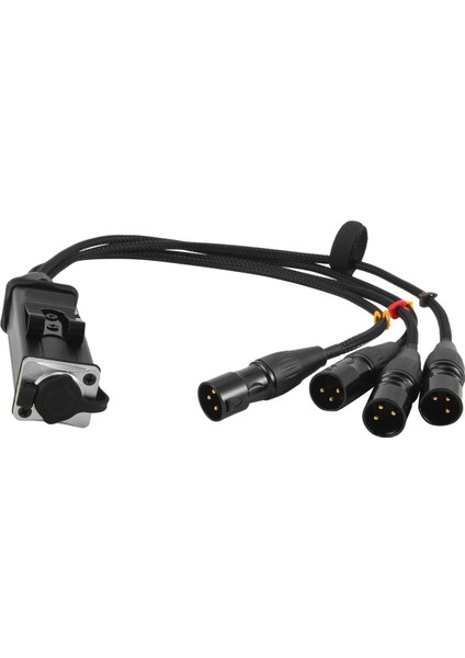 RJ45 Cat5 Ekranlı Kablo 4 Kanal 3-Pin Xlr Erkek Konnektörler Sahne Stüdyosu Için Çoklu Ağ Alıcı Kablosu (Yurt Dışından) modelleri