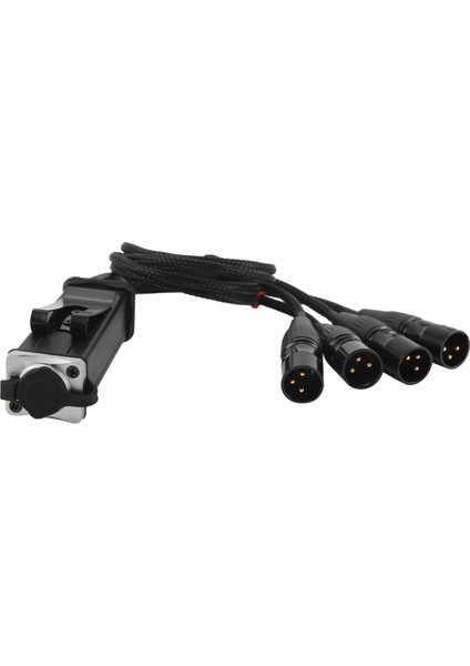 RJ45 Cat5 Ekranlı Kablo 4 Kanal 3-Pin Xlr Erkek Konnektörler Sahne Stüdyosu Için Çoklu Ağ Alıcı Kablosu (Yurt Dışından) fırsatları
