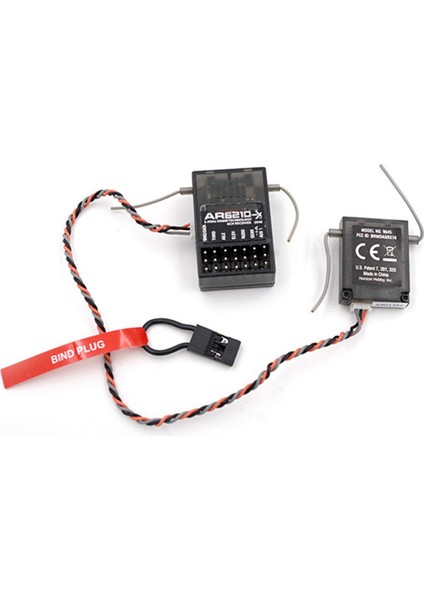 AR6210 Dsmx 2.4g 6 Kanal Alıcı Alıcı W Uydu Dsm2 DX6I Dx7 Dx8 AR9020 Jr Dsx7 Dsx9 Uçak (Yurt Dışından) modelleri