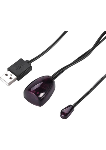 Kızılötesi Ir Uzaktan Kumanda Genişletici Tekrarlayıcı Alıcı USB Adaptörü Verici Uzaktan Kumanda Cihazları Için Geçerlidir 2m Işıklı (Yurt Dışından)