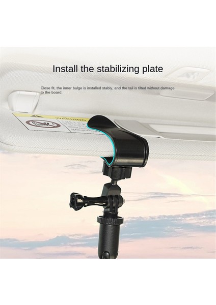 Gopro Hero 12 11 10 Için Araba Güneşlik Montajı, Djı Osmo Pocket 3/4 Aksiyon Kamera Aksesuarları (Yurt Dışından) modelleri
