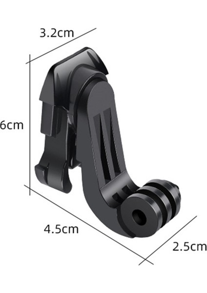 Gopro 12 11 10 Aksiyon Kamera Aksesuarları Için 360 Döndür J-Hook Toka Hızlı Çıkarma Adaptörü Taban Montajı (Yurt Dışından) fiyatları