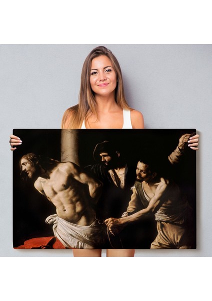 Caravaggio - Sütündaki Isa Tablo - Christ At The COLUMN-7062 fiyatları