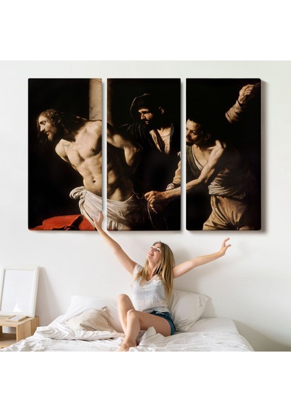 Caravaggio - Sütündaki Isa Tablo - Christ At The COLUMN-7062 indirimleri