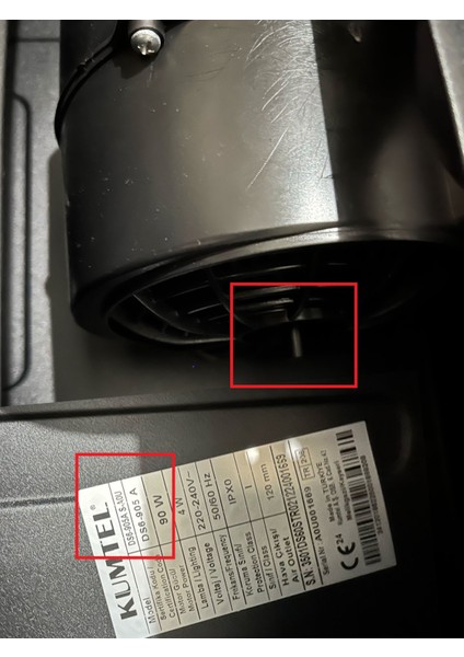 Kumtel DS6-905 A , DS6-905 S Aspiratör Karbon Filtresi Uyumlu 12,5cm
