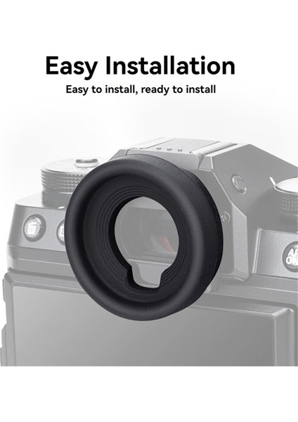 Fujifilm Kameralar Için Silikon Yuvarlak Göz Kapağı Vizörü - GFX100 Iı, GFX100S, GFX50S Iı, X-H2S, X-T5 ile Uyumlu (Yurt Dışından) fiyatları