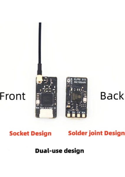 Elrs 915MHZ Nano Expresslrs Subminiature Uzun Mesafe Alıcısı Fpv Freestyle Iha'ları Için Wifi Yükseltmesini Destekliyor (Yurt Dışından)